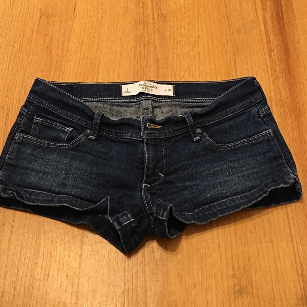 Abercrombie jean shorts